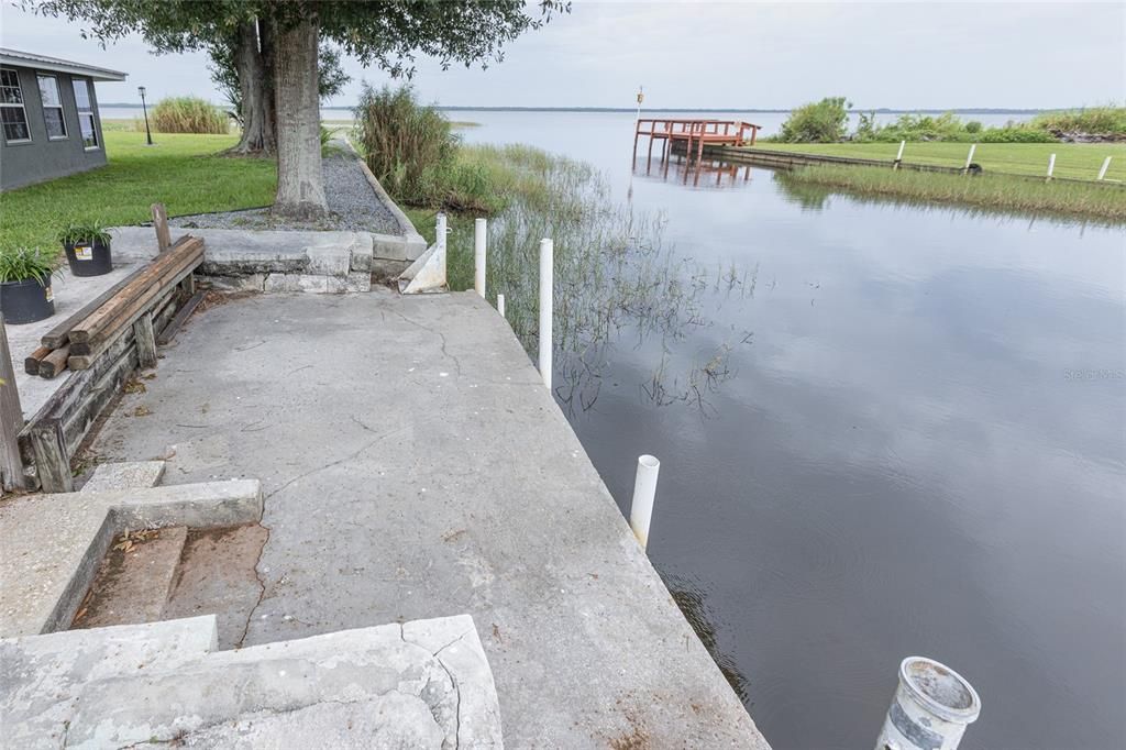 Concrete Sea Wall/ Boat Dock