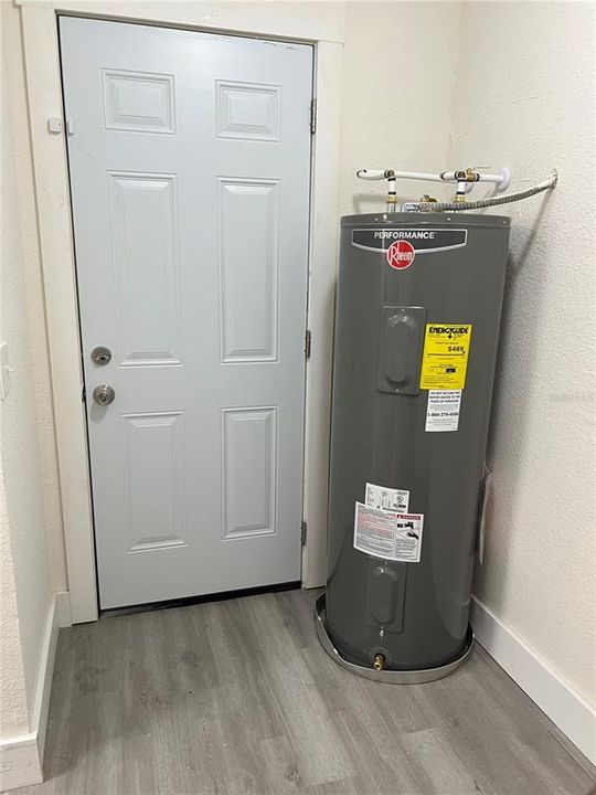 New Water Heater