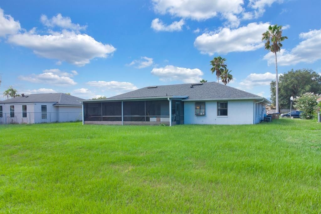 Rear View w/ Patio