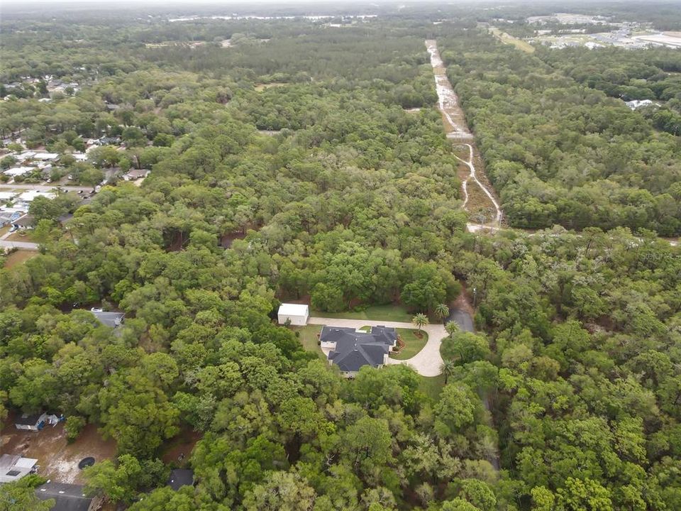 Aerial of property