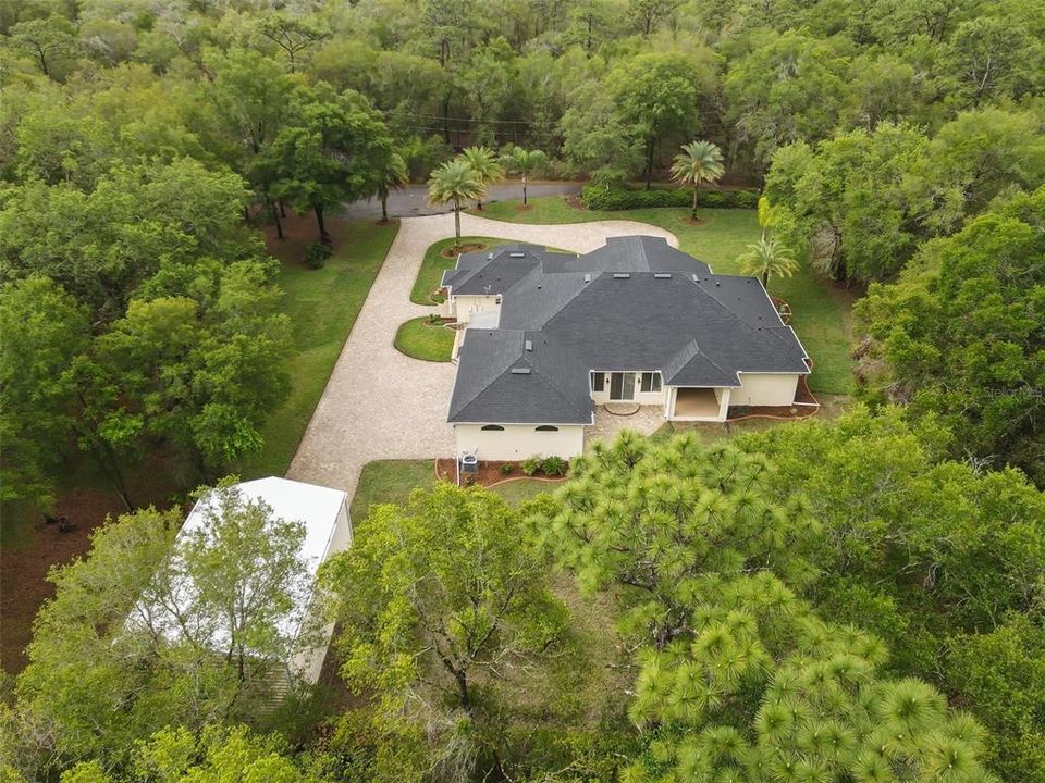 Aerial of property