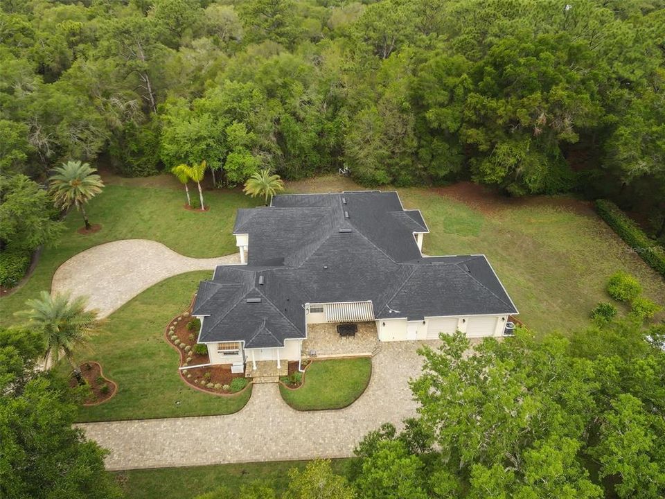 Aerial of property