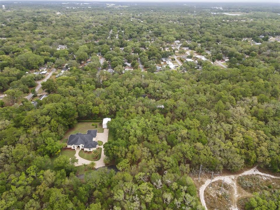 Aerial of property