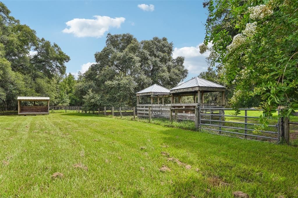 Run-in sheds