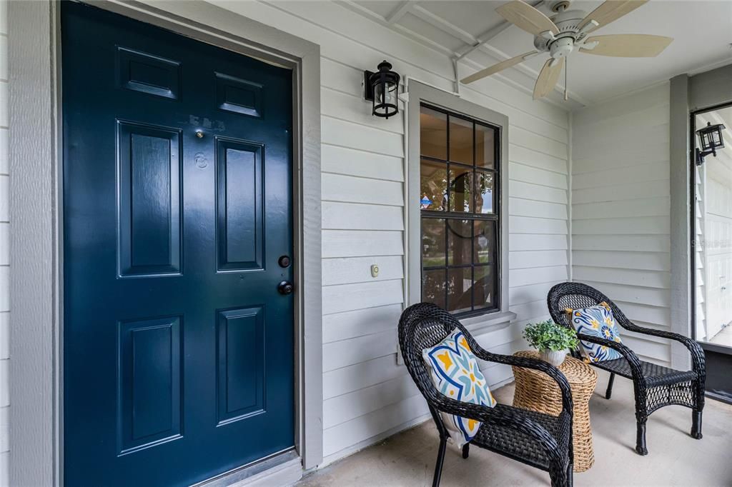 Front Entry / Screened Patio