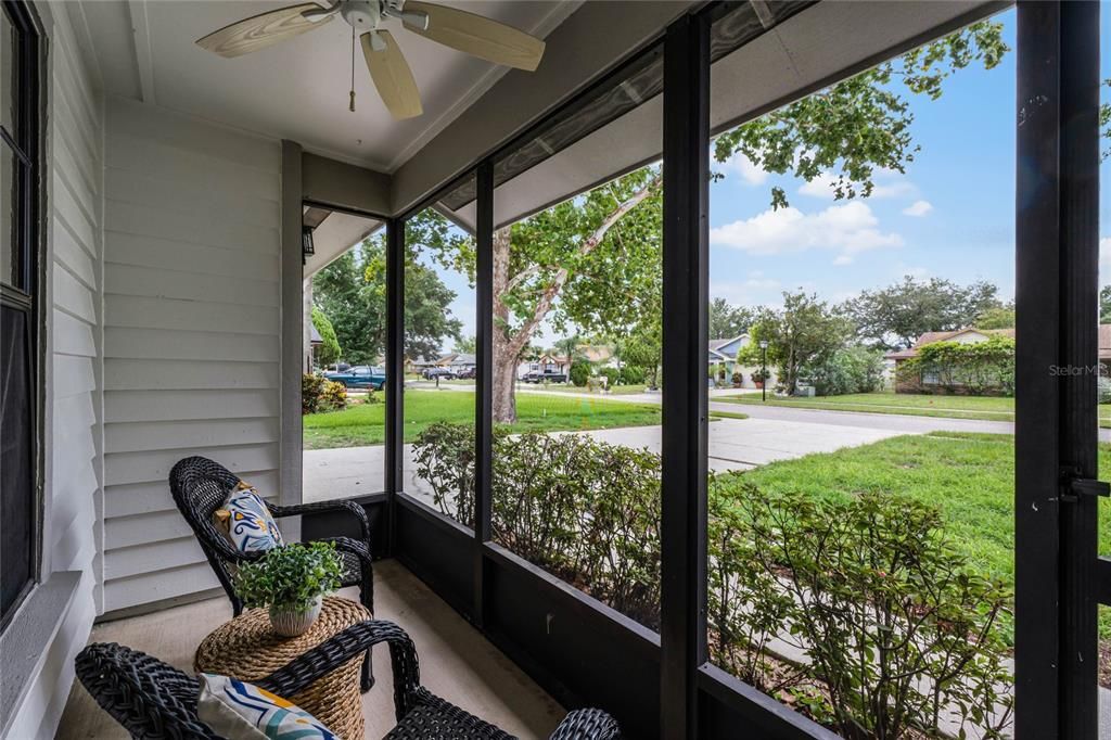 Front Entry / Screened Patio