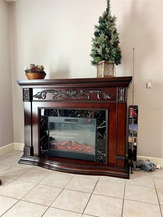 electric fireplace