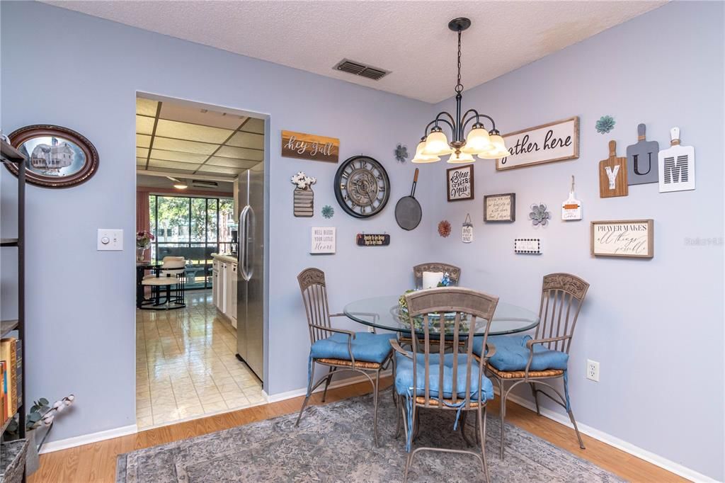 Dining area