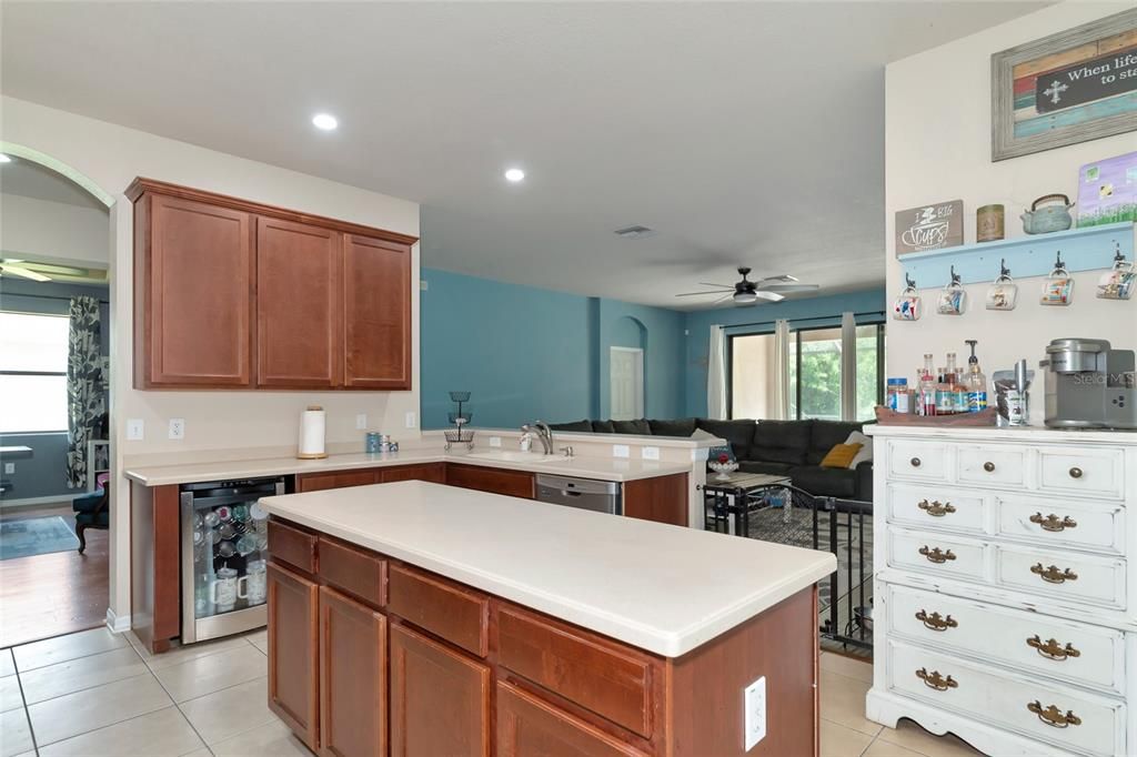 Spacious Kitchen in the center of home