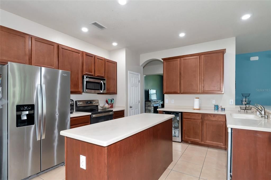 Spacious Kitchen in the center of home