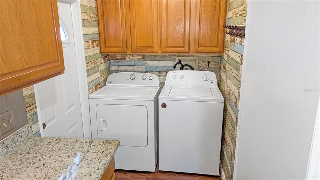 Laundry Room off Kitchen!