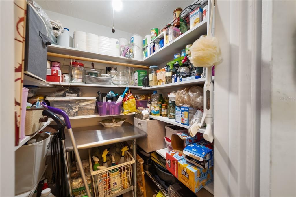 Walk-In Pantry Storage