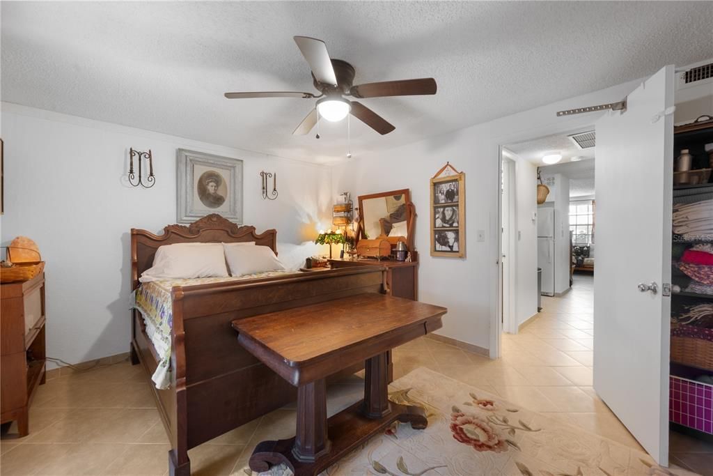 Bedroom ~ Lighted Ceiling Fan