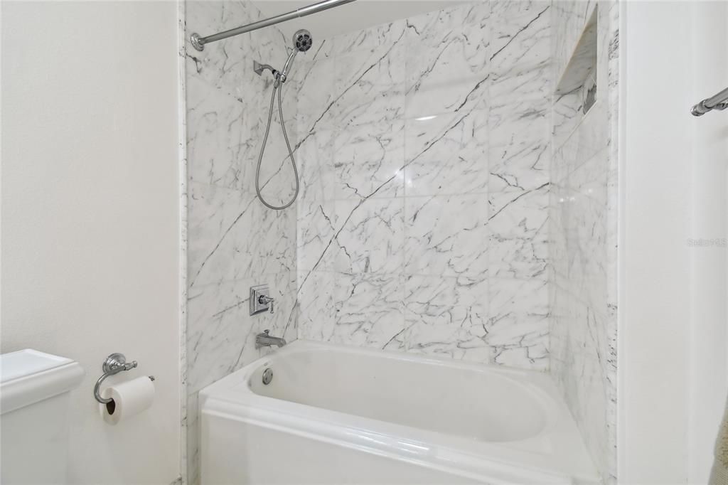 Primary Bathroom shower/tub combination