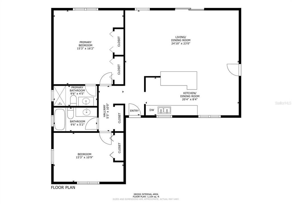 Active With Contract: $299,000 (2 beds, 2 baths, 1239 Square Feet)