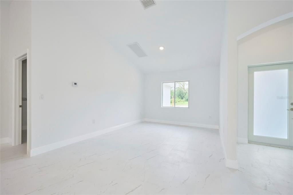 View of formal dining area or flex space