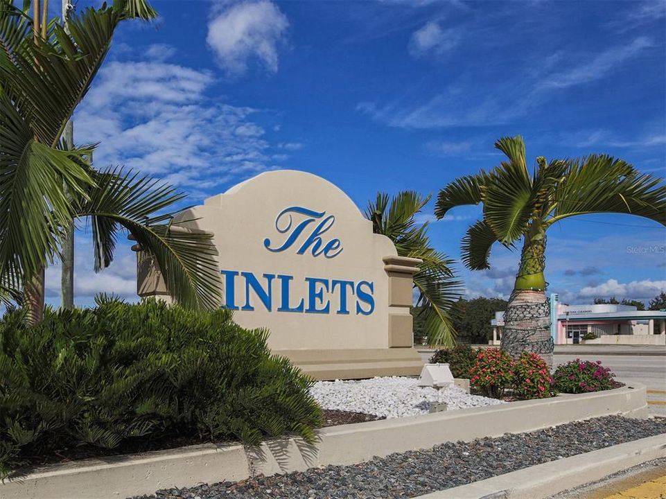 The Inlets entrance