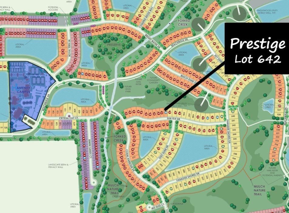 Site map - Lot 642