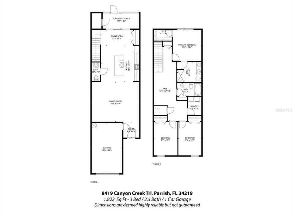 Active With Contract: $2,500 (3 beds, 2 baths, 1822 Square Feet)