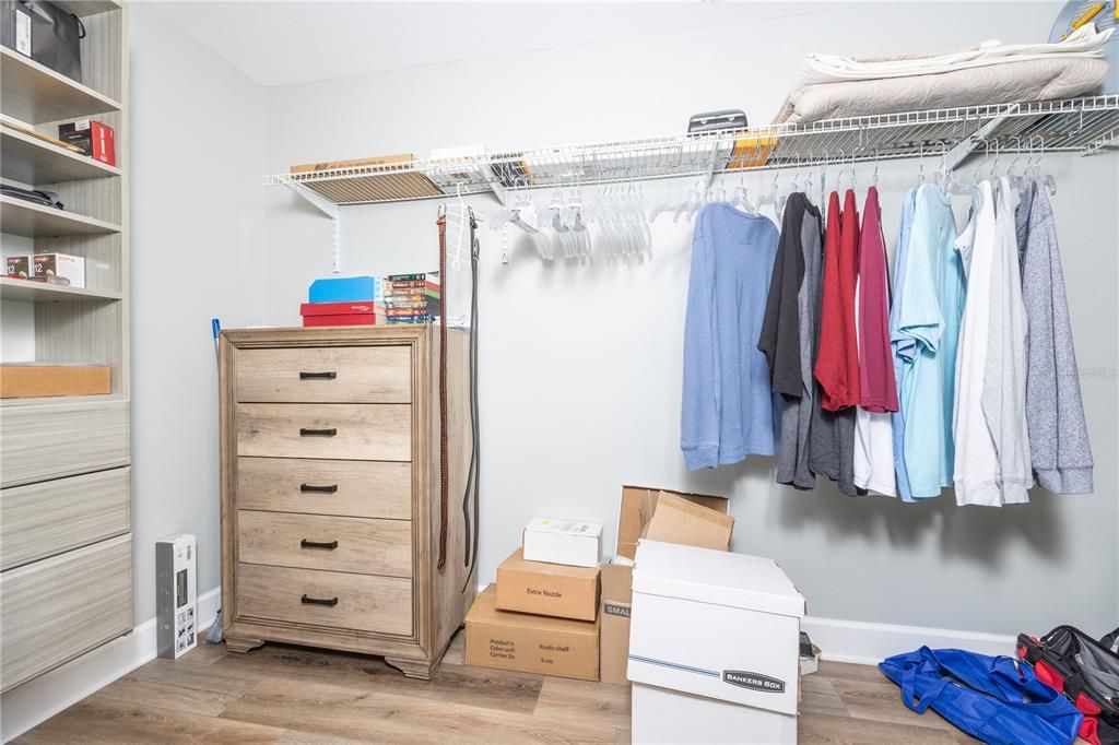 Primary Walk-in Closet