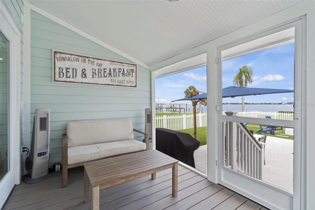 Rear Screened Porch