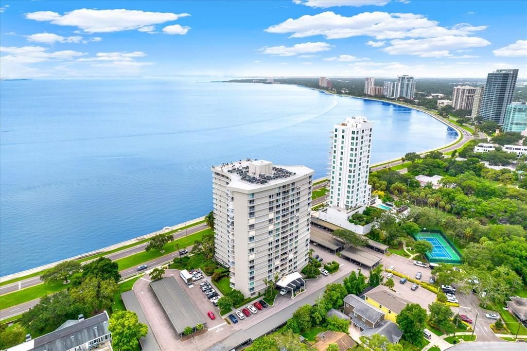 Welcome to luxury living on the beautiful Bayshore with incredible water views.