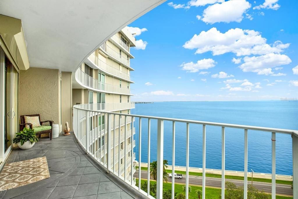 Living room slider leading out the balcony. Enjoy these gorgeous views every day.