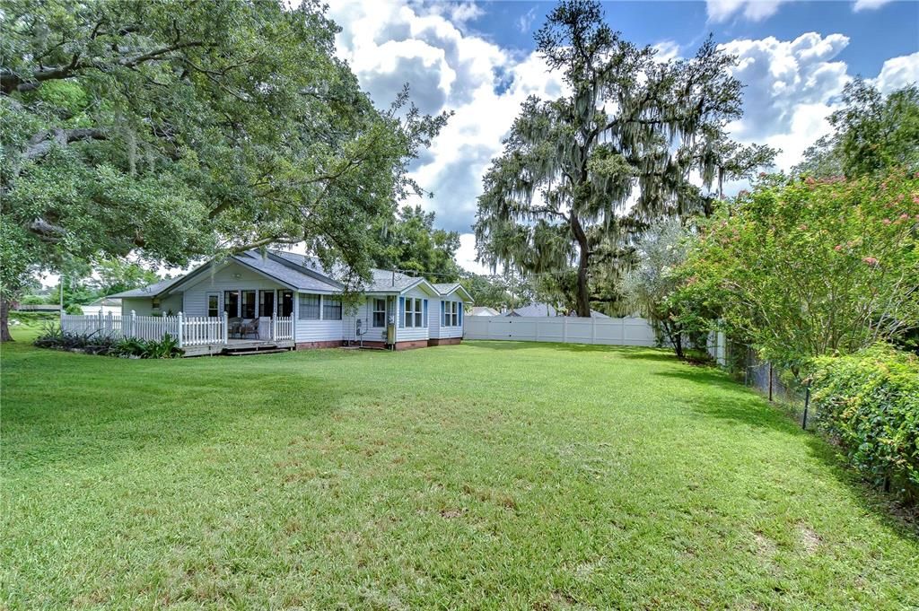 Nearly one-acre yard is a true sanctuary!