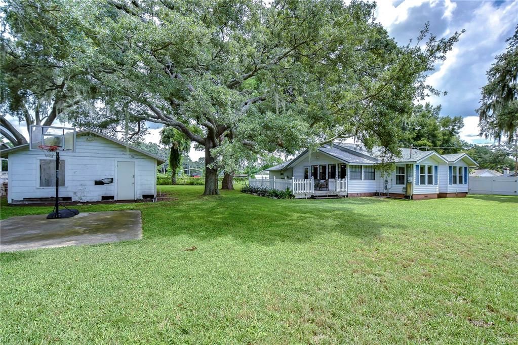 Spacious back yard!