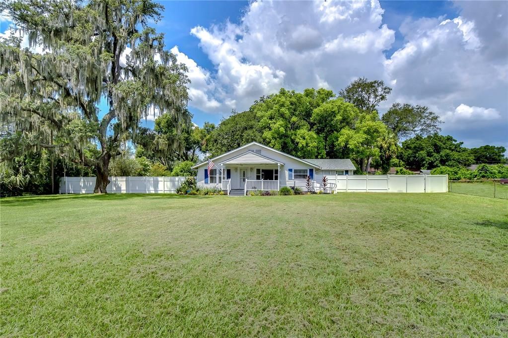 Nearly one-acre yard is a true sanctuary!