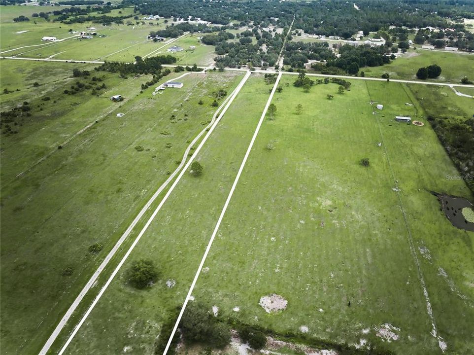 View from the backside of the property toward Lake Buffum Road