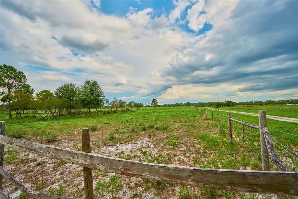 Partially fenced 5.02 acres