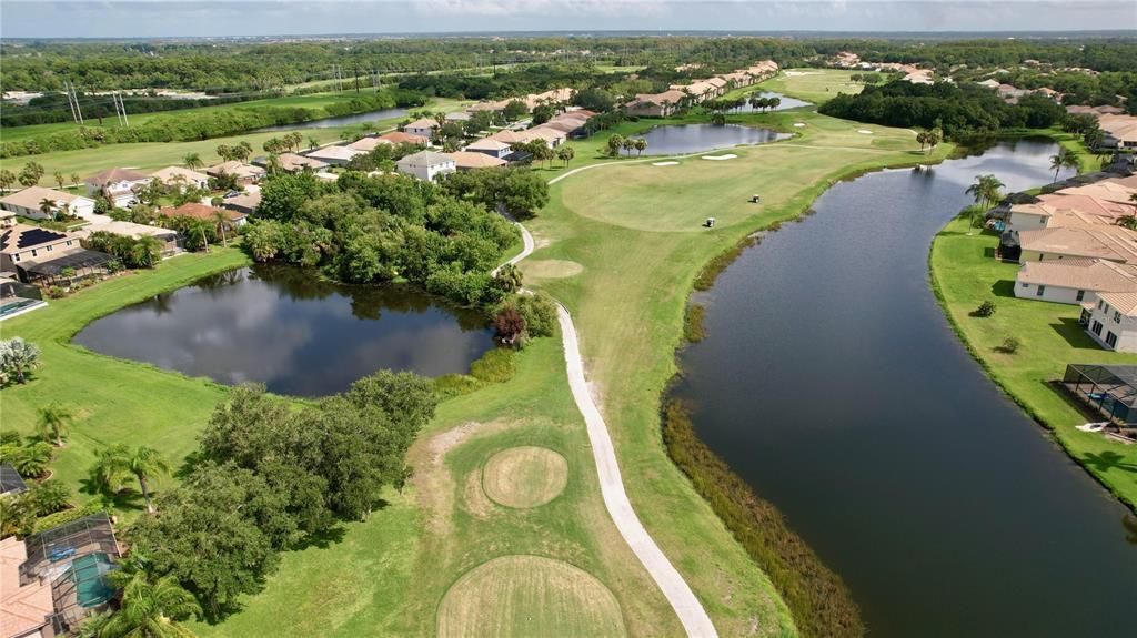 Golf course view