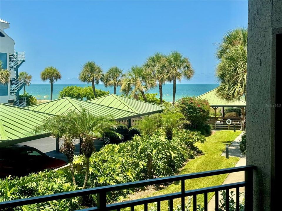 Gulf views pre- hurricane from Living Room, Owners Suite and Balcony of 103 Driftwood Sands