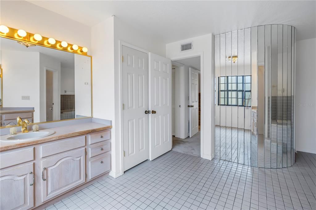 Second floor master bathroom