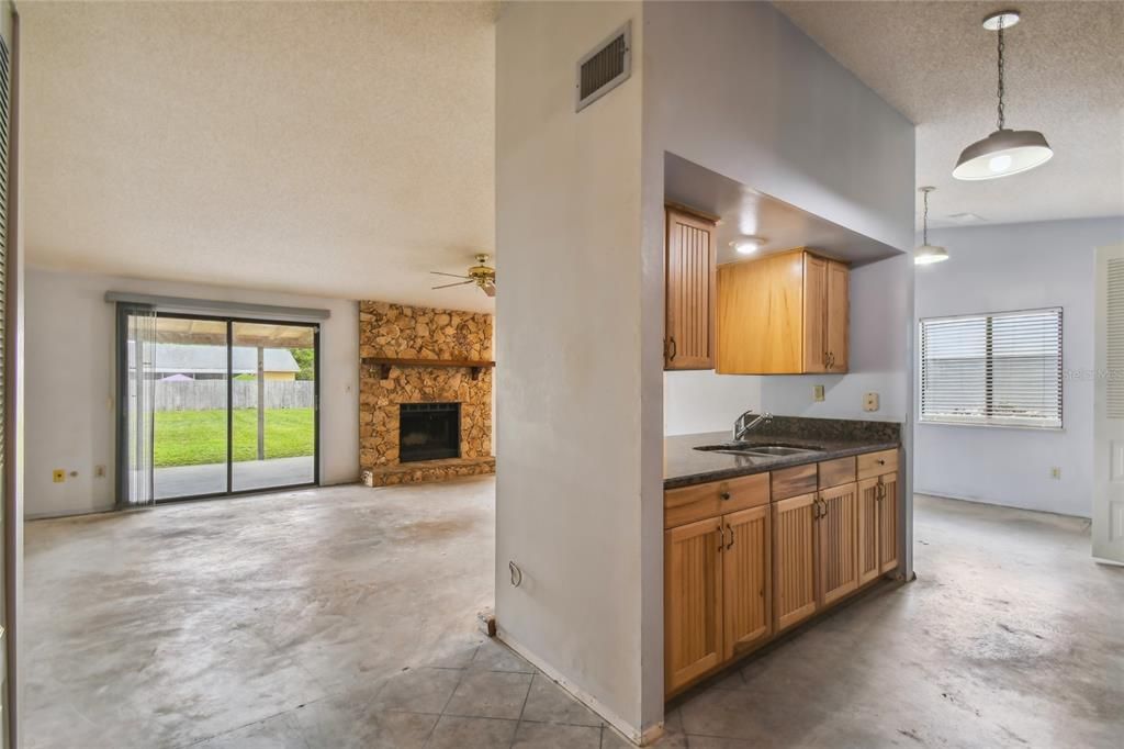 Foyer - Kitchen - Living Room