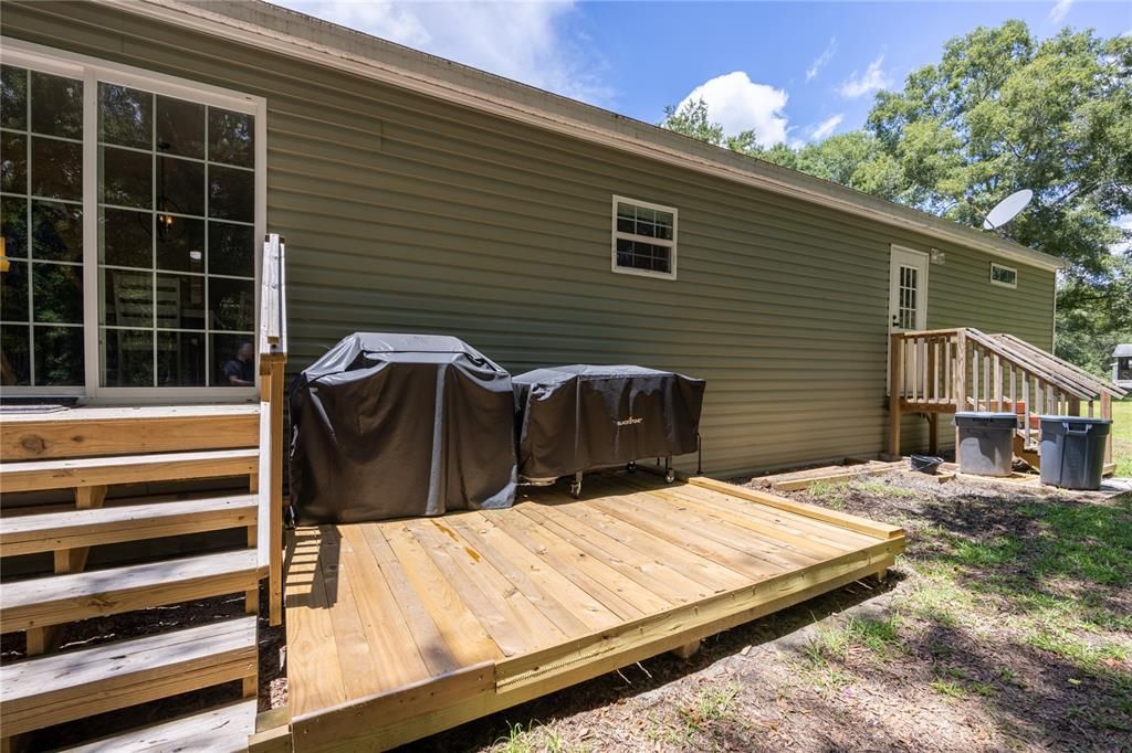 House 1 back deck