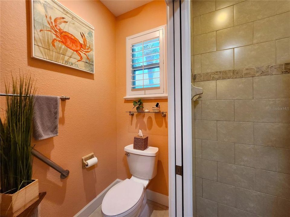 Master includes walk in shower, private water closet, dual medicine cabinets & vanities