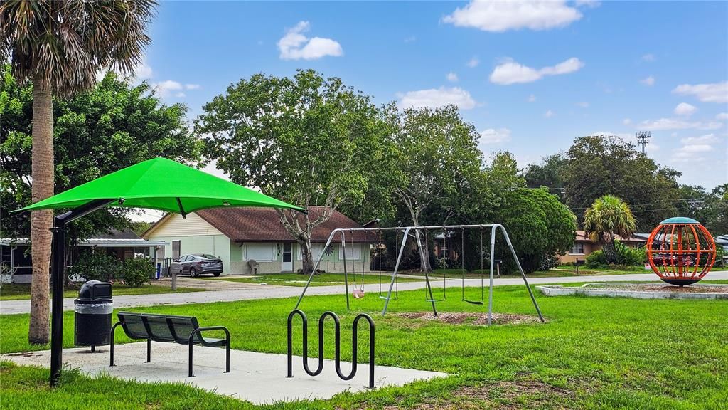 Neighborhood park is a quarter-mile away.