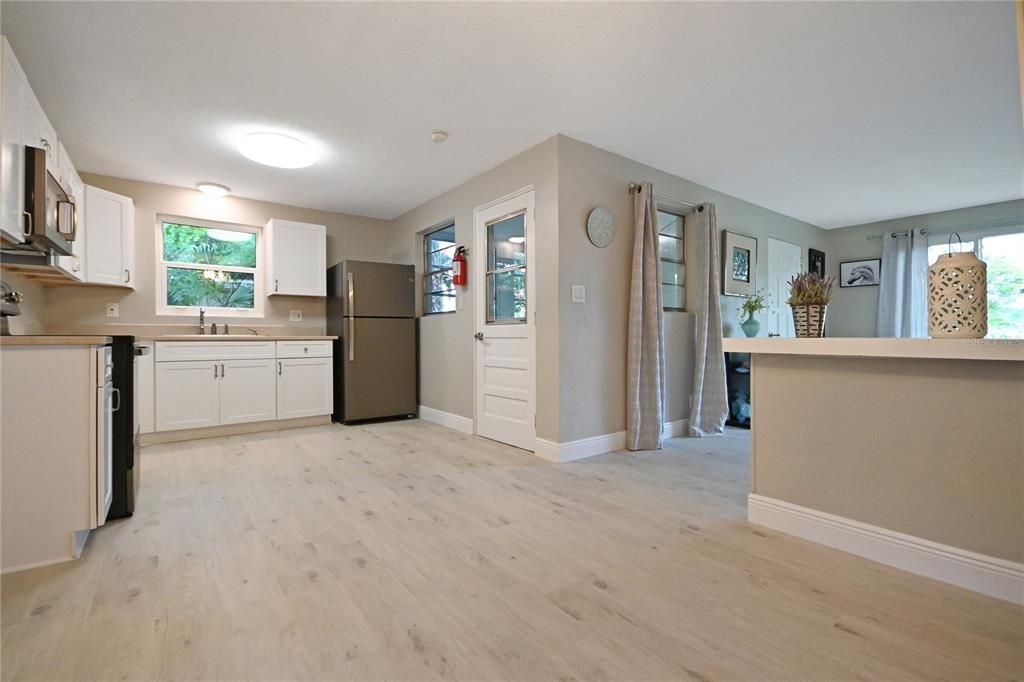 Dining area and Kitchen