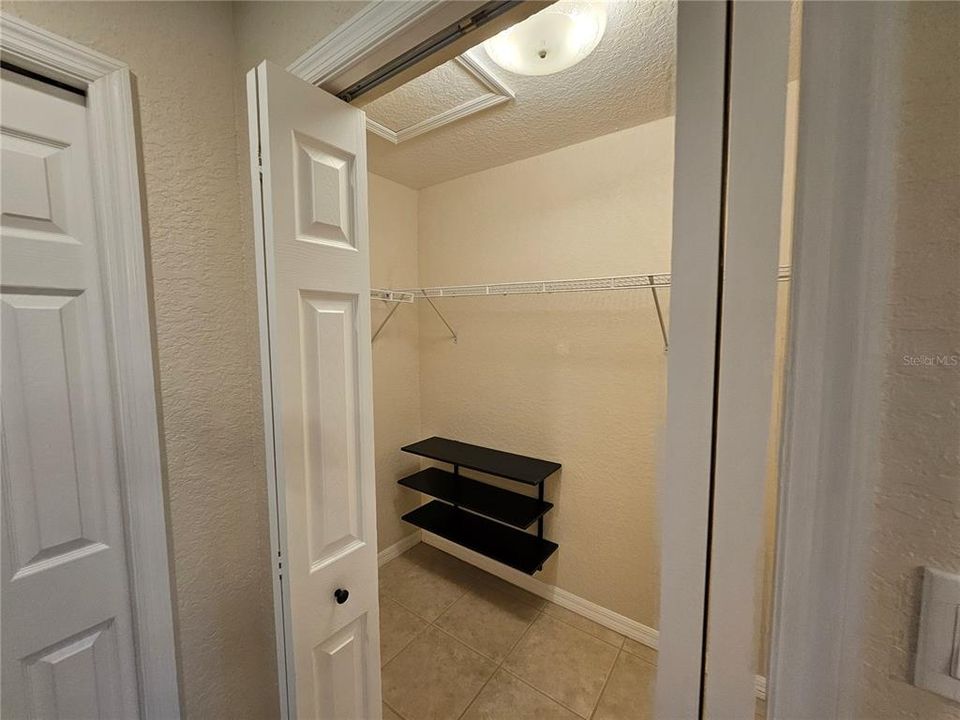 primary bedroom closet