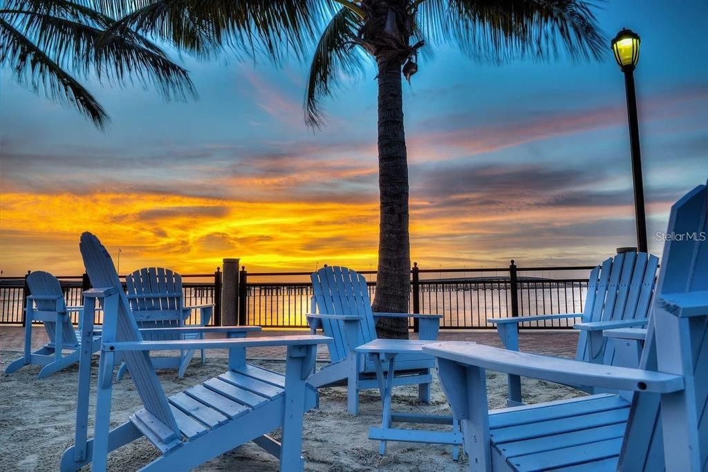 Punta Gorda Tiki Bar and views