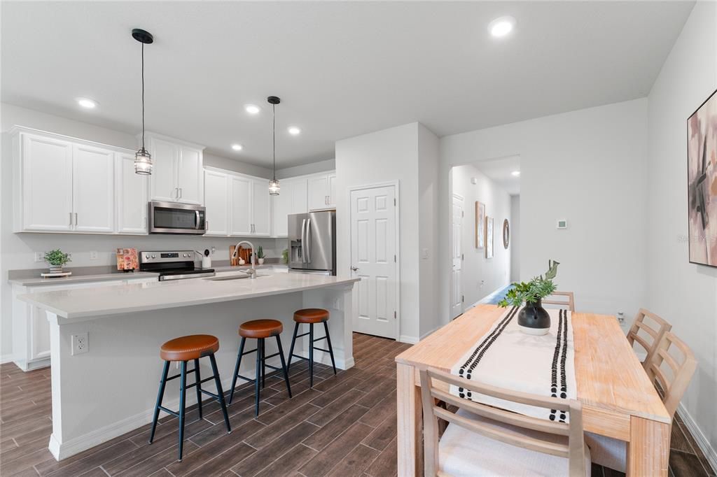 Kitchen and Dining area