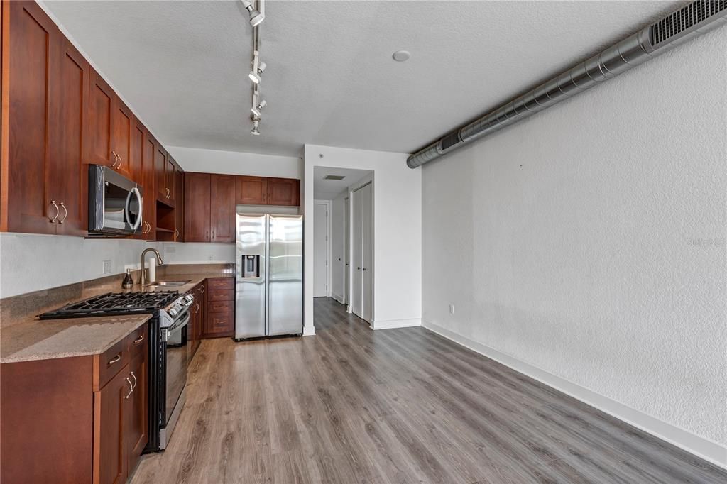 Kitchen and dining room