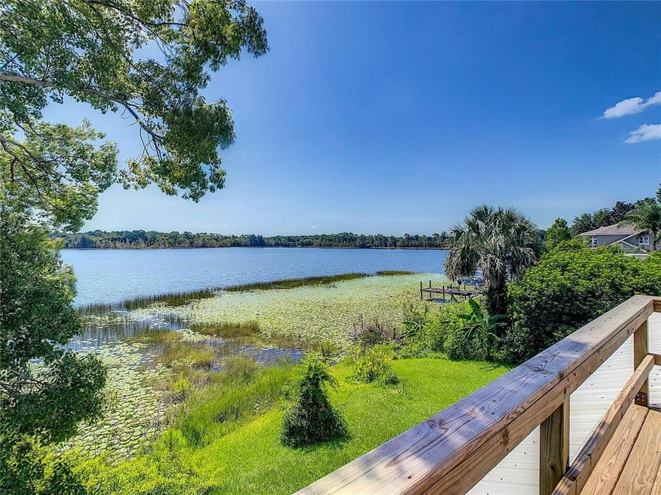 view from deck, bedroom 3