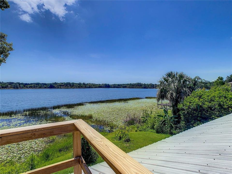 View from 2nd floor deck