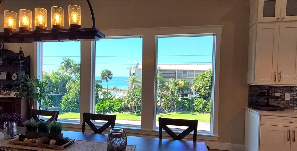 Gulf Views to Watch Dolphins and Sailboats Pass from Your Dining Room