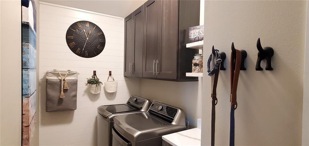 Laundry Room with Extra Storage