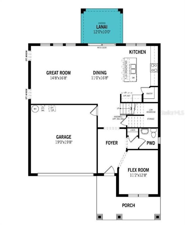 Shenandoah Floorplan - First Floor