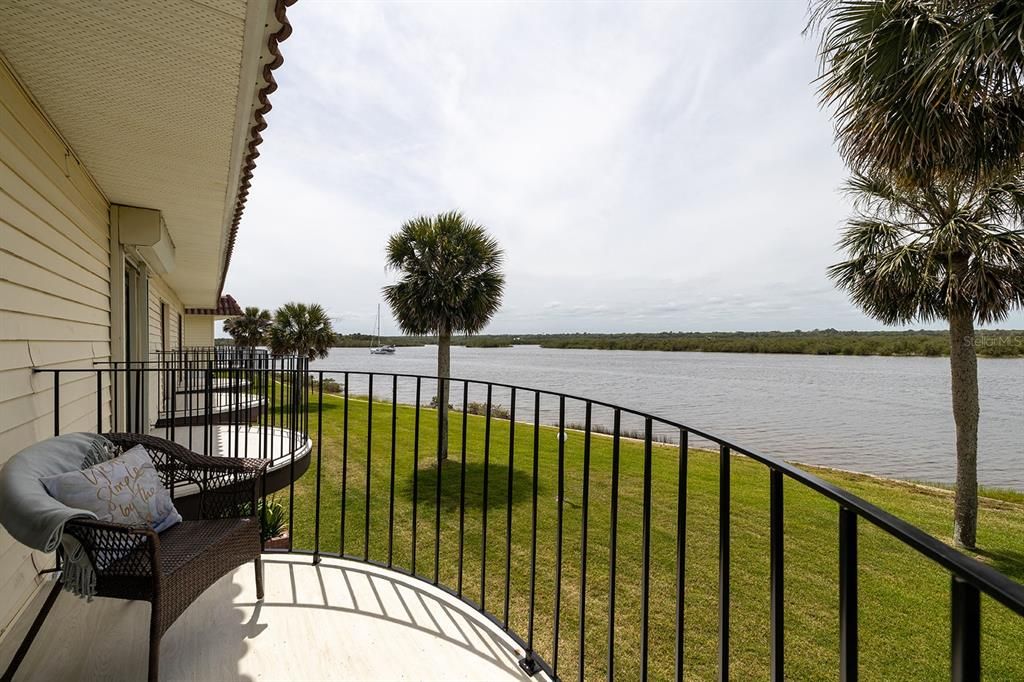 Balcony view to south